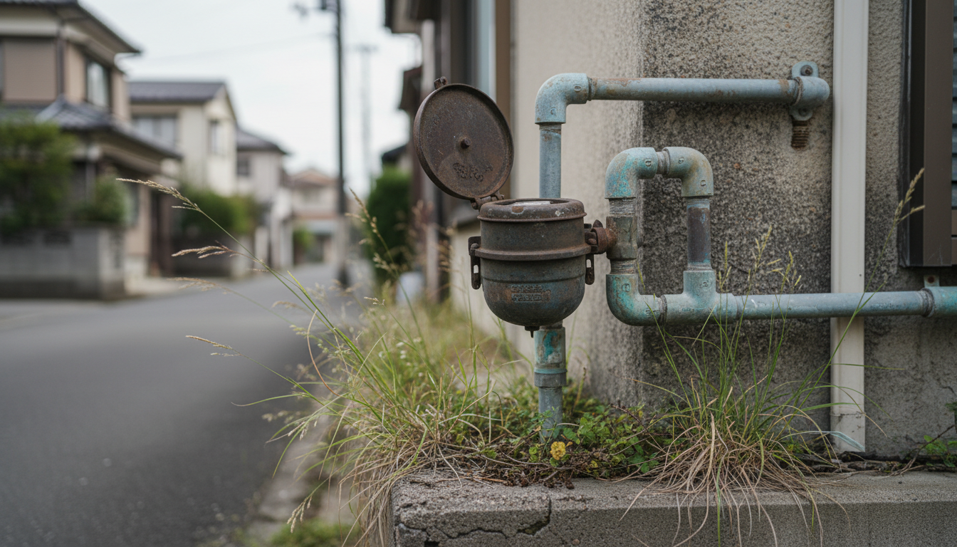 空き家 水道 - 1