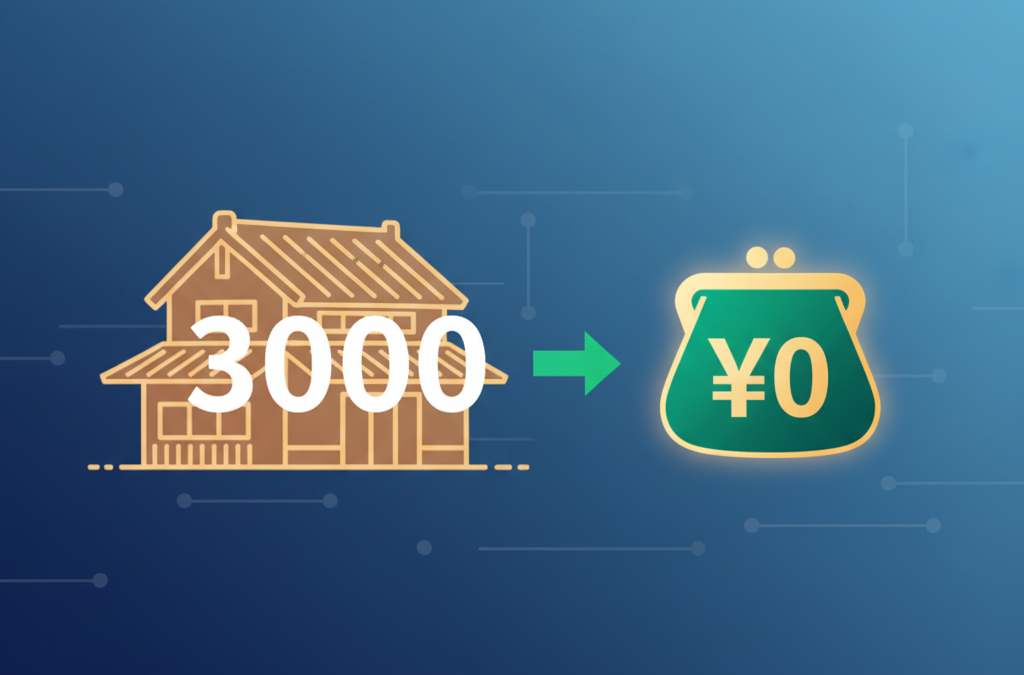 守谷市 相続空き家 3000万円控除 アイキャッチ