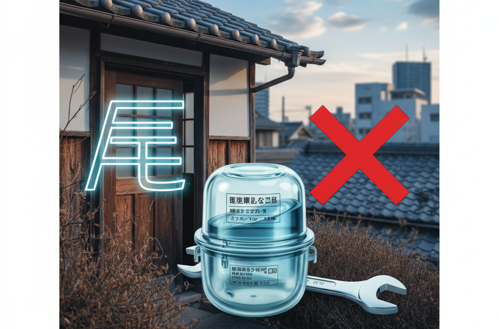 空き家 水道 どうする アイキャッチ