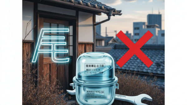 空き家 水道どうする？解約はNG！年間25万の損を防ぐ管理術
