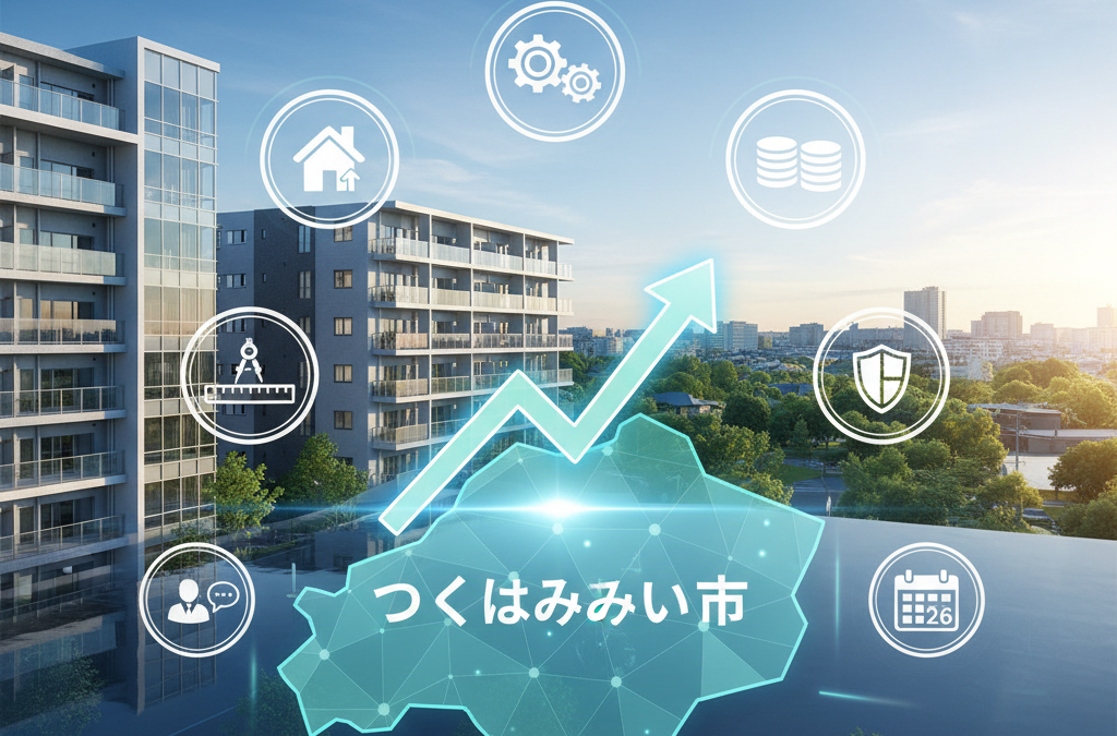 つくばみらい市 マンション 査定 ポイント アイキャッチ