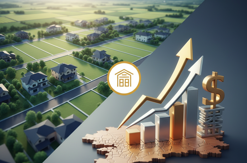 常総市 土地 高く売る アイキャッチ