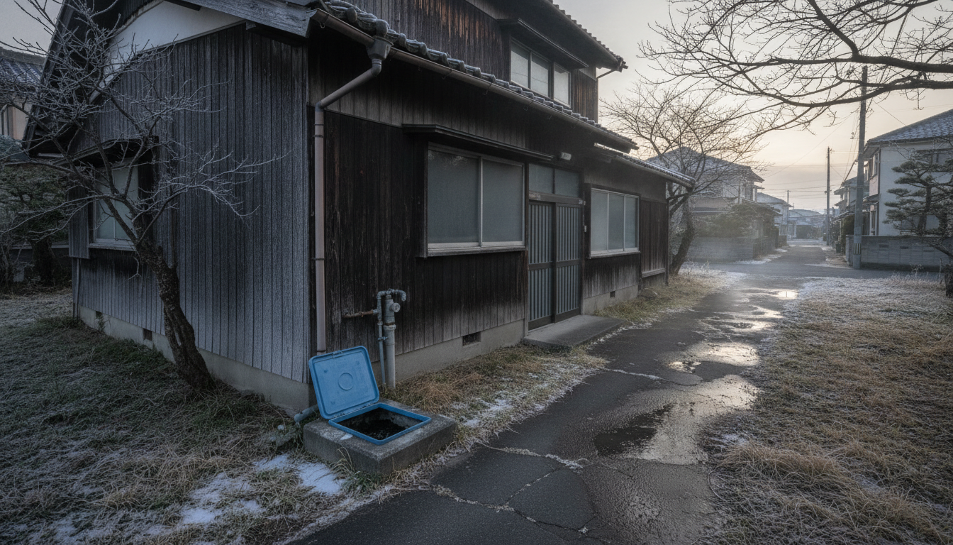 空き家 水道 元栓 閉め方 - 1